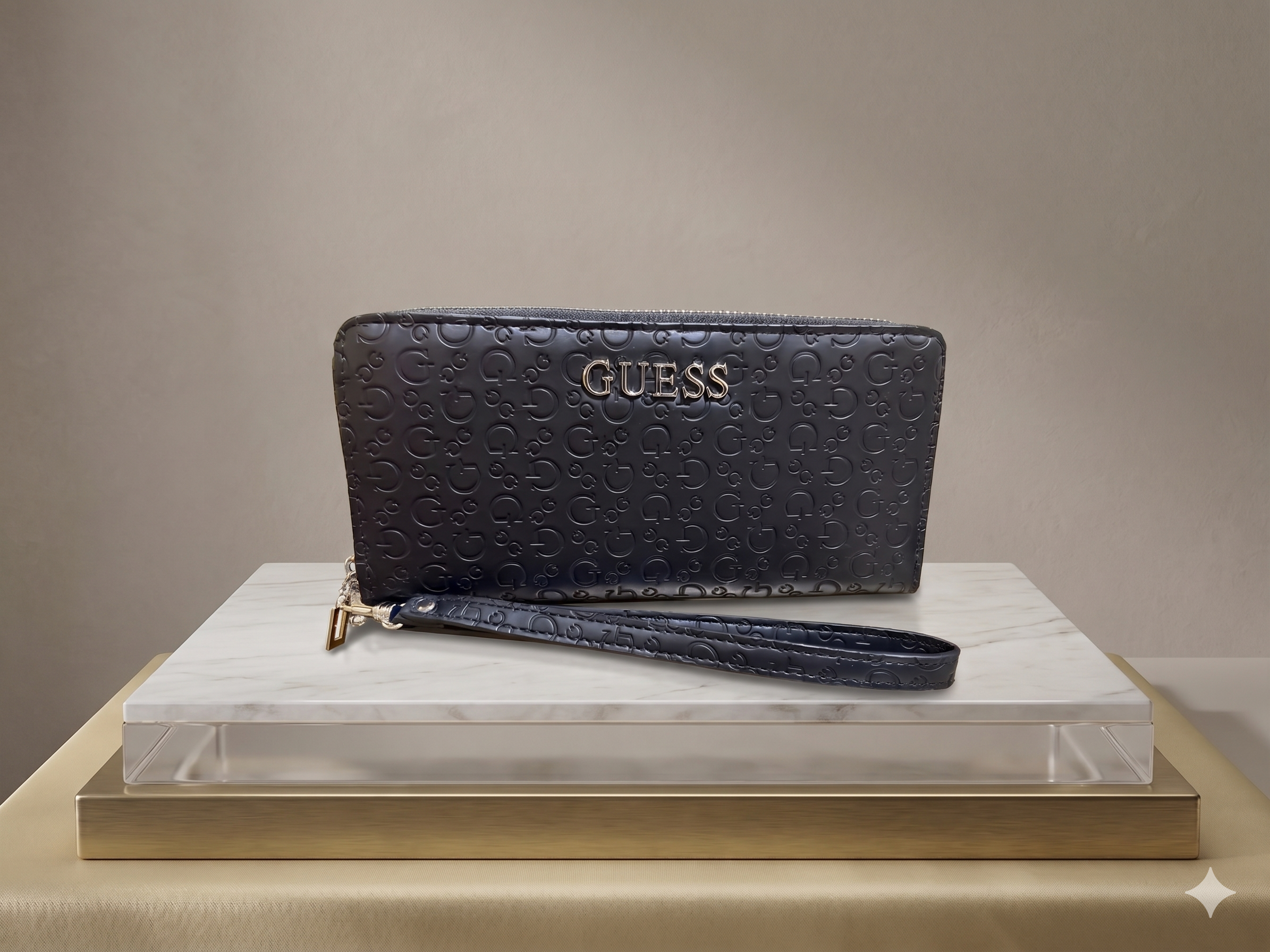 Zip-Around Wristlet Wallet Guess
